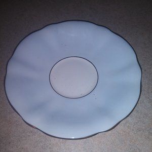 Baby Blue Queen Anne Fine Bone China Saucer